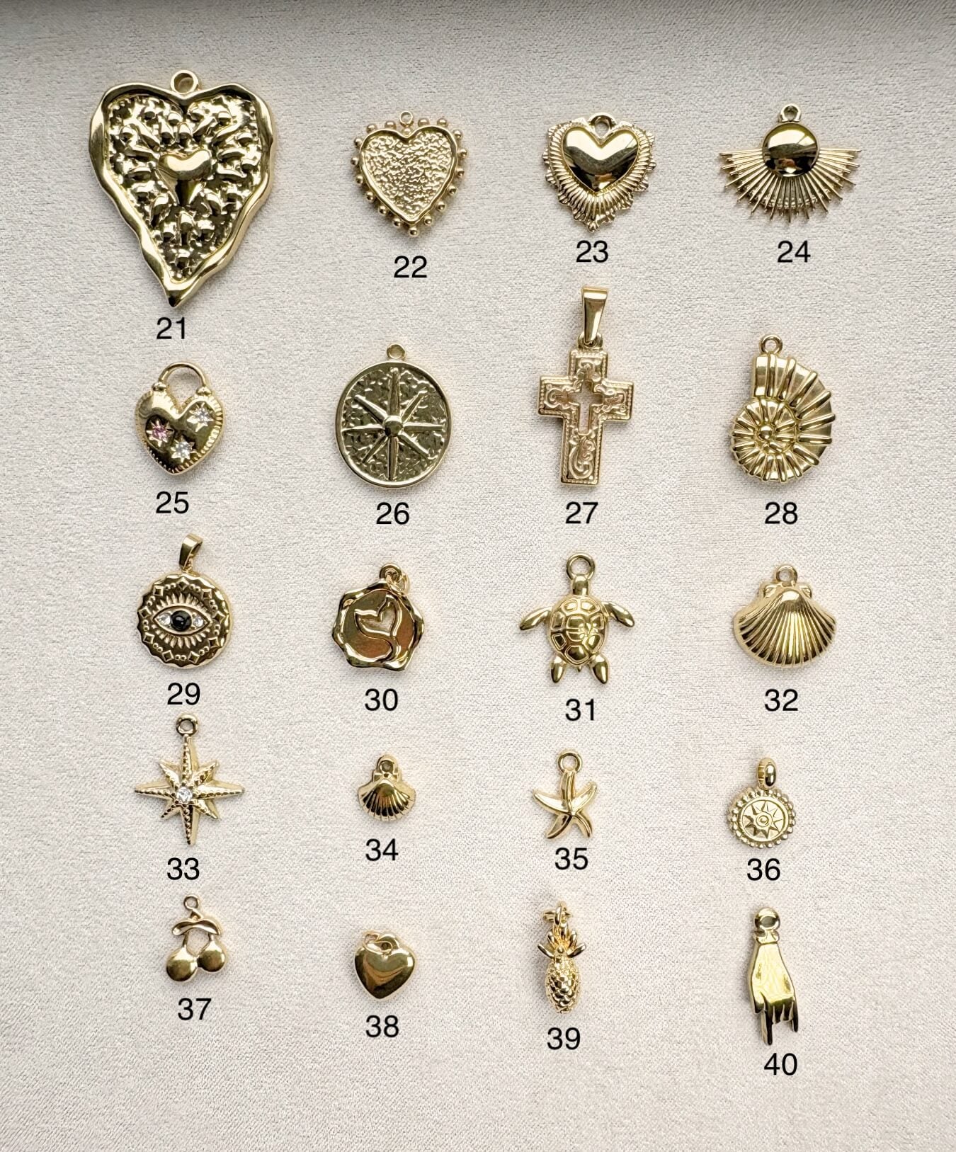 Collier Babeth - 1 à 3 Charms