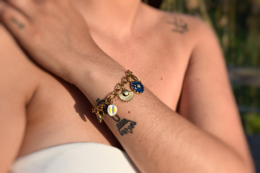 Bracelet Valéria - 1 à 10 Charms