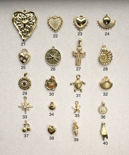 Collier Edith - 1 à 3 Charms