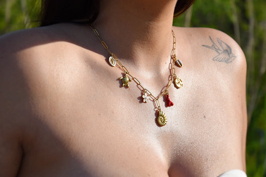Collier Louna - 1 à 7 Charms