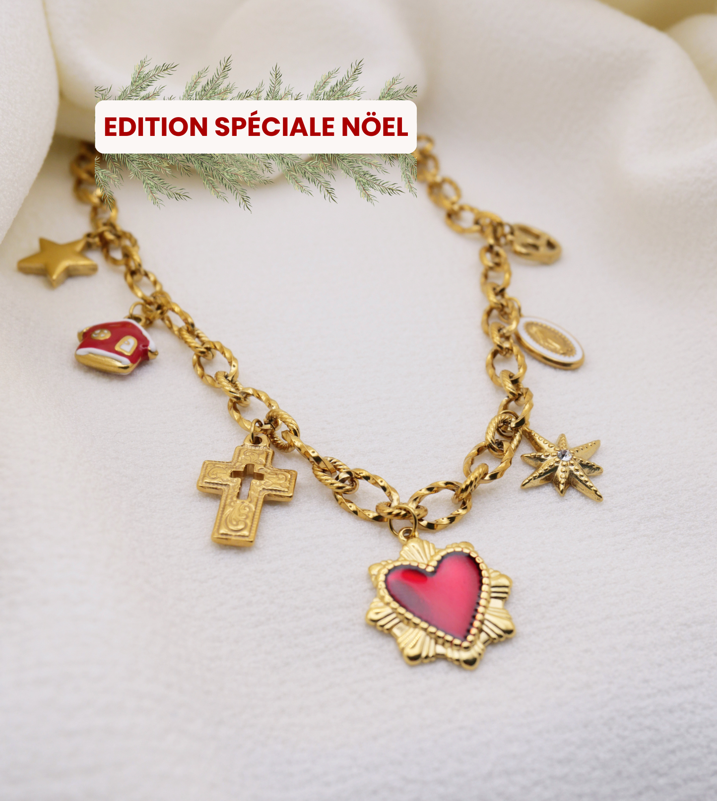 Collier Valéria - 1 à 7 Charms